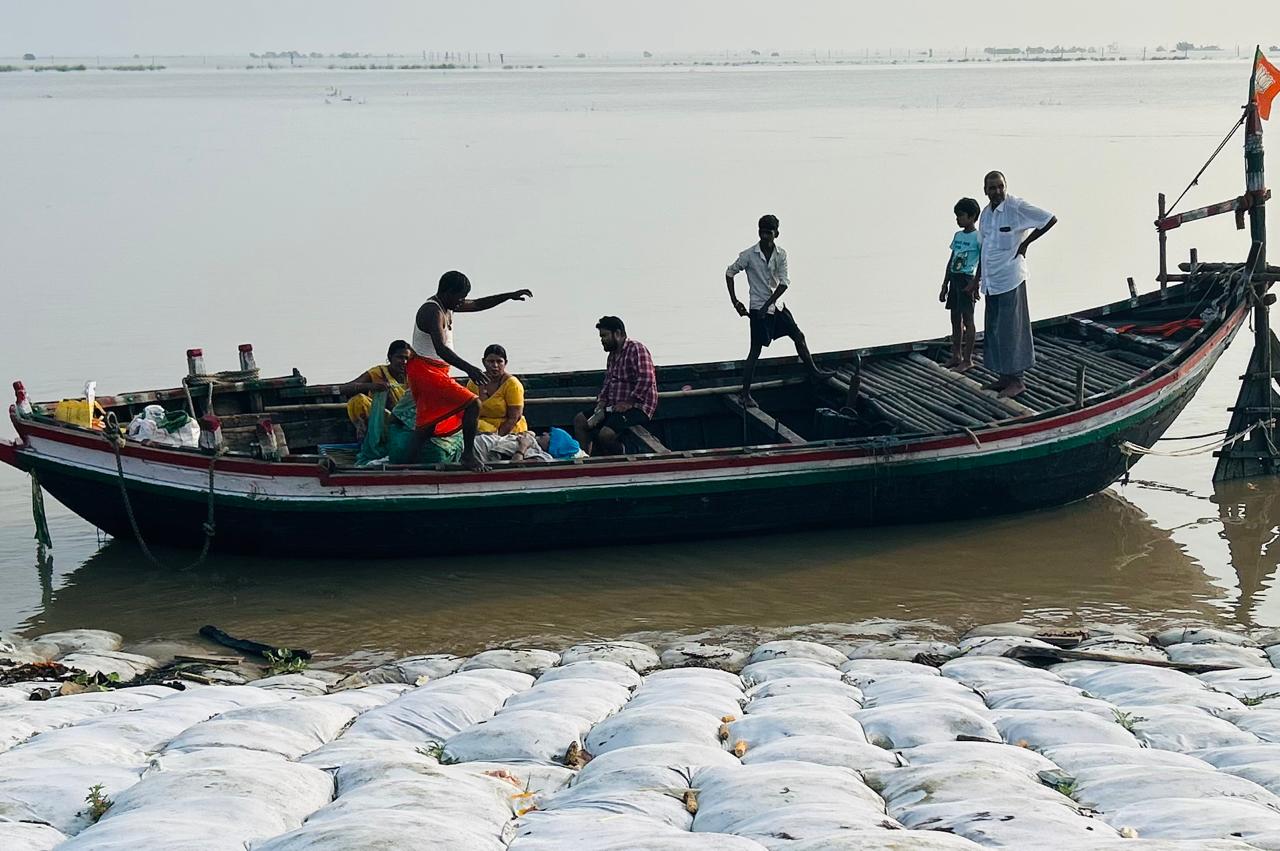 Over 13 lakh people are affected while 26 people have lost their lives due to flood in Bihar.