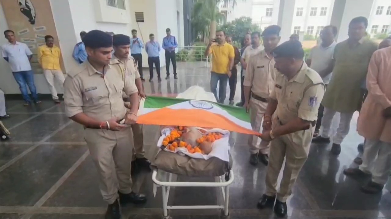 Guard of honour to organ donor