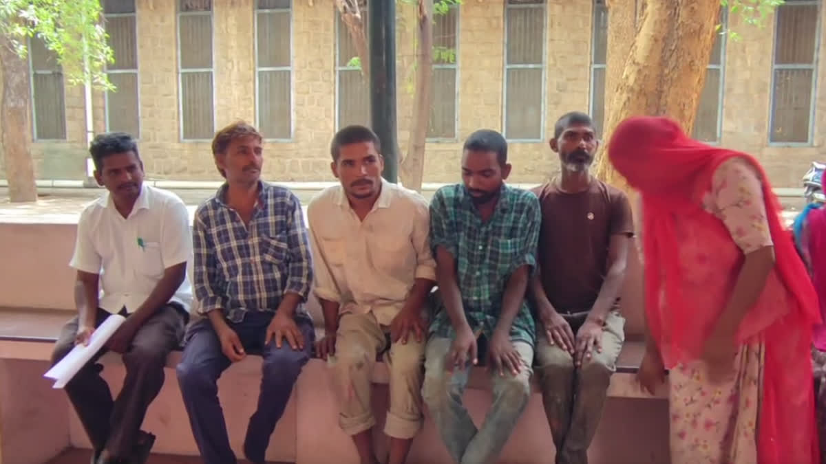விநாயகர் சிலைகள் தயாரிப்பில் ஈடுபடும் ராஜஸ்தான் தொழிலாளர்கள்