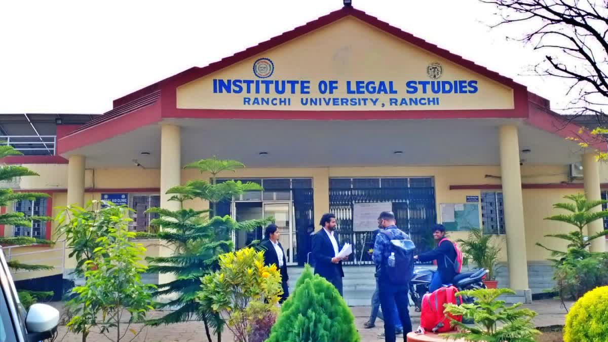 Bar Council of India granted affiliation for one year to Institute of Legal Studies at Ranchi University