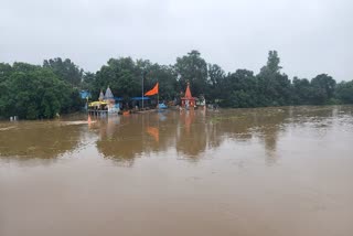 Betwa River Water level increase