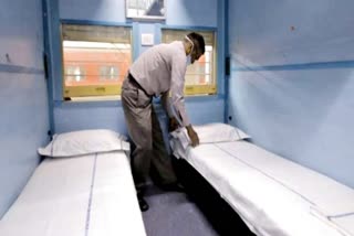 Railway housekeeping staff