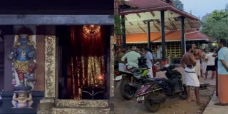 Makkalikkavu temple  Panchaloha idol stolen  Thrissur temple robbery case  police investigation