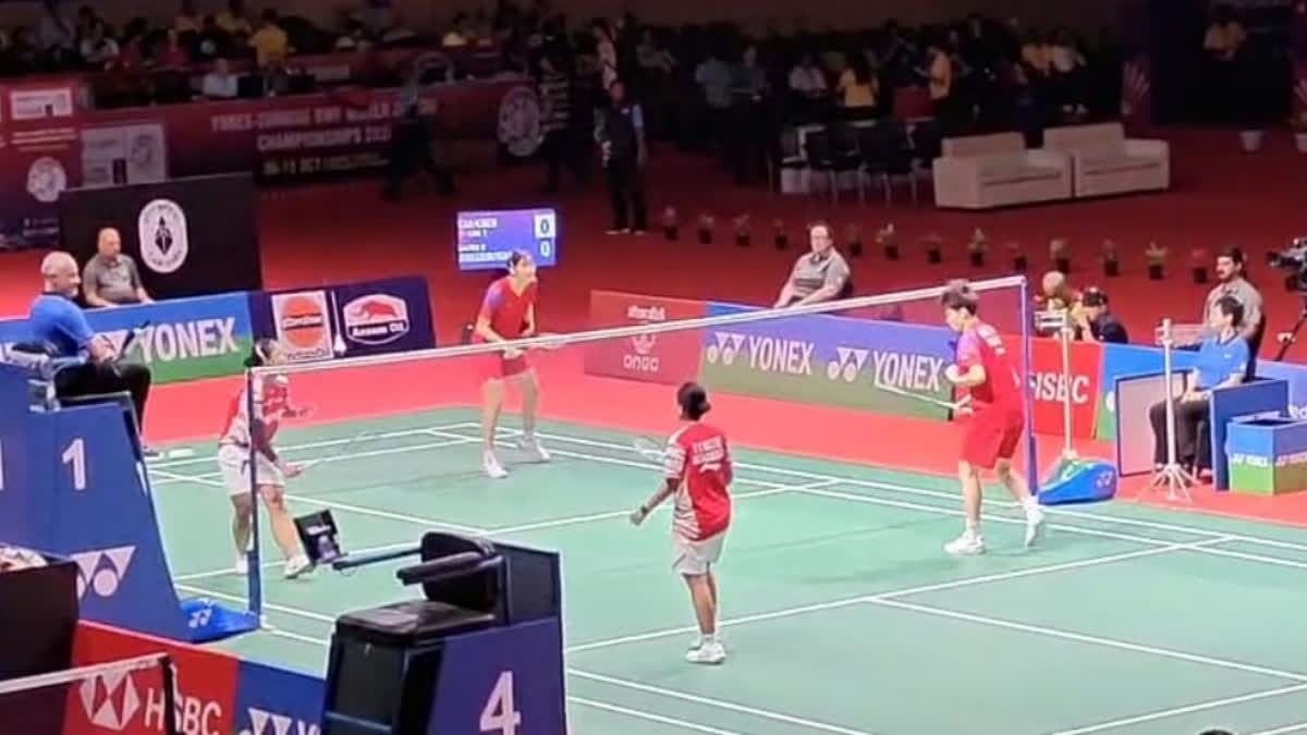 China beats Indonesia at BWF World Junior Championships in Guwahati