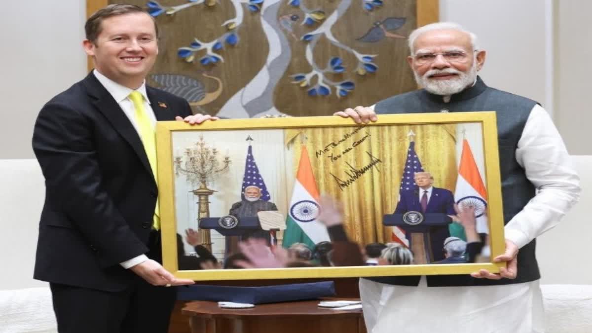 Ambassador Sergio Gor calls on Prime Minister Modi