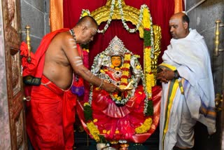 NAVARATRI CELEBRATIONS IN YADADRI