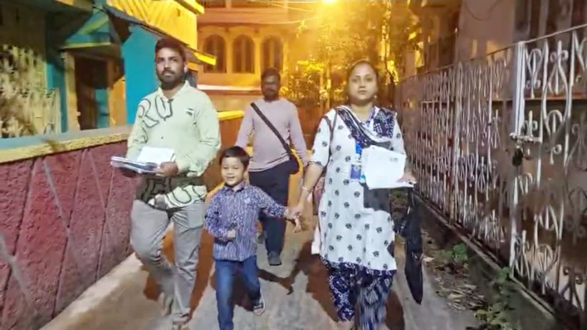 SHIBPUR BLO VISITS WITH SON