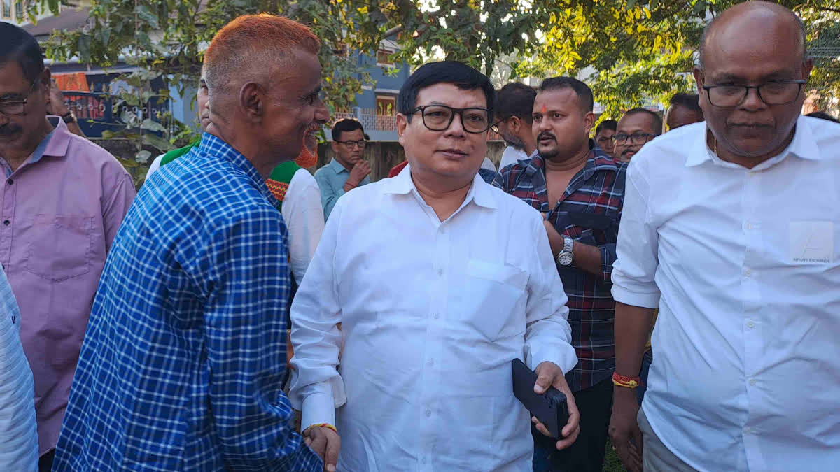 Opposition leader Debabrata Saikia