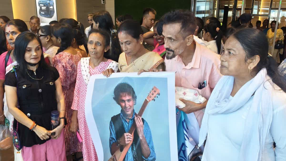 specially abled people watch zubeen garg film roi roi binale in jorhat