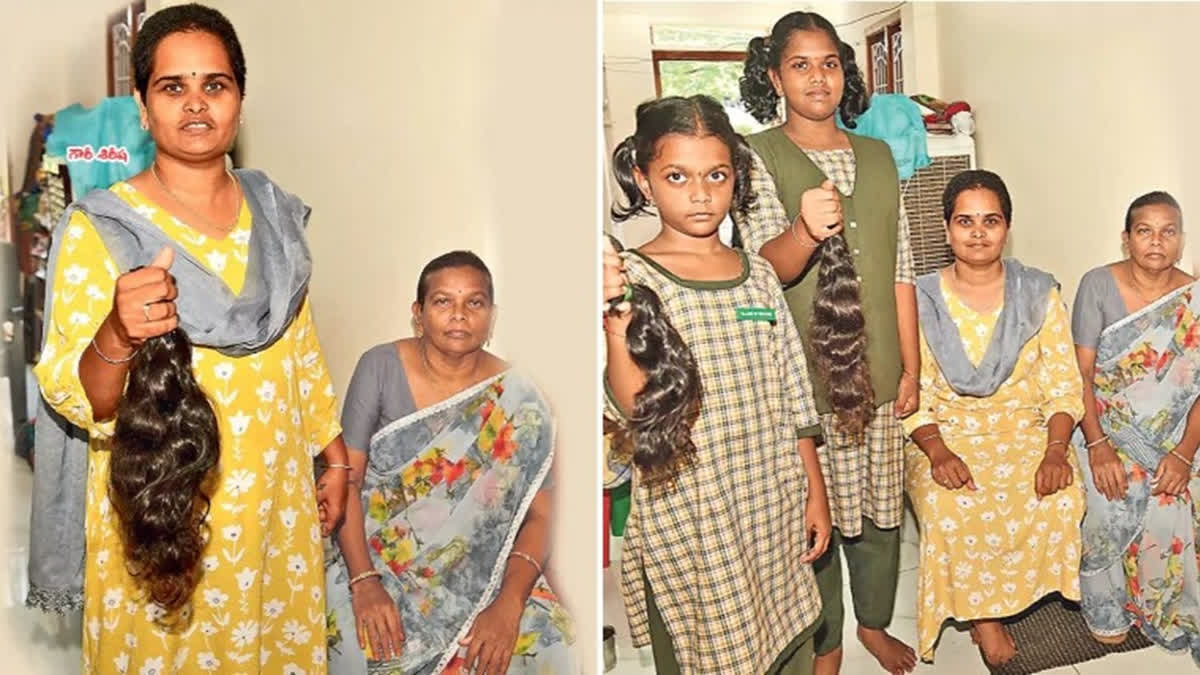 Guntur Woman And Her Daughters Help Bring Smiles To Cancer Patients