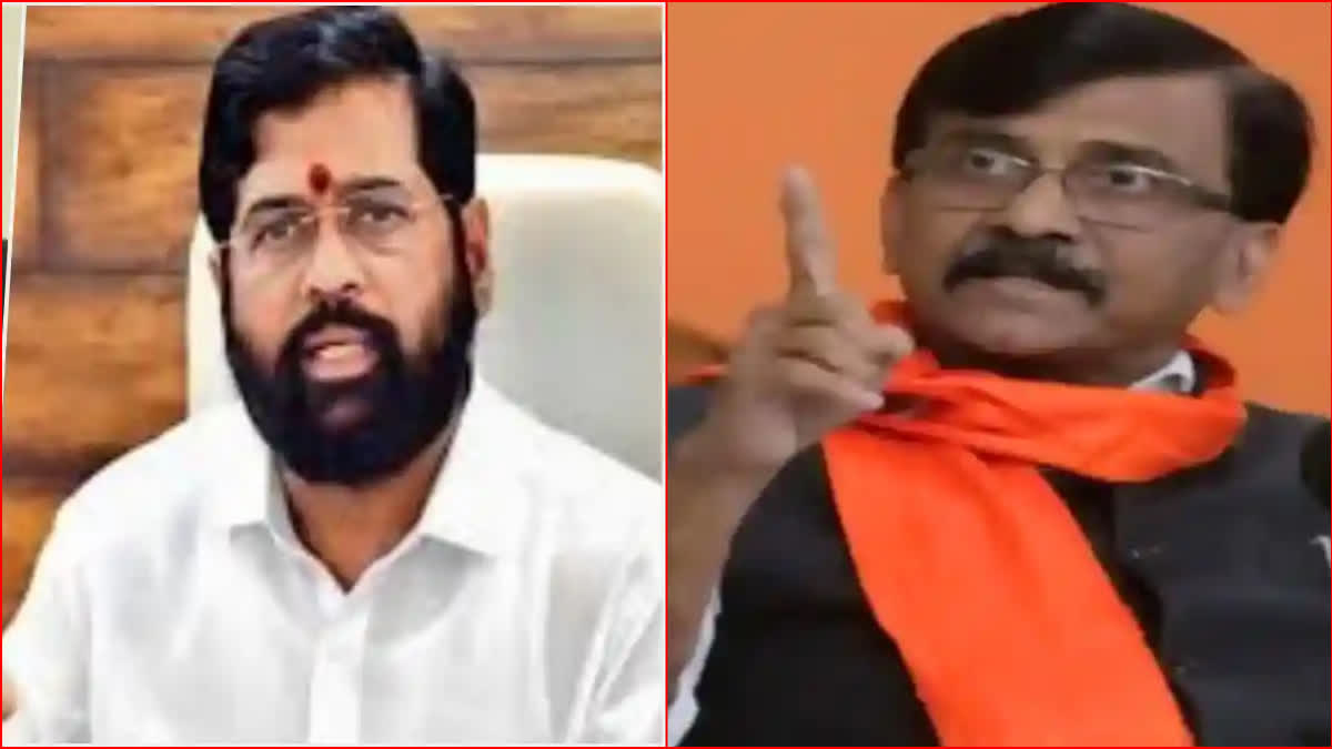eknath shinde call to sunil raut about sanjay raut health