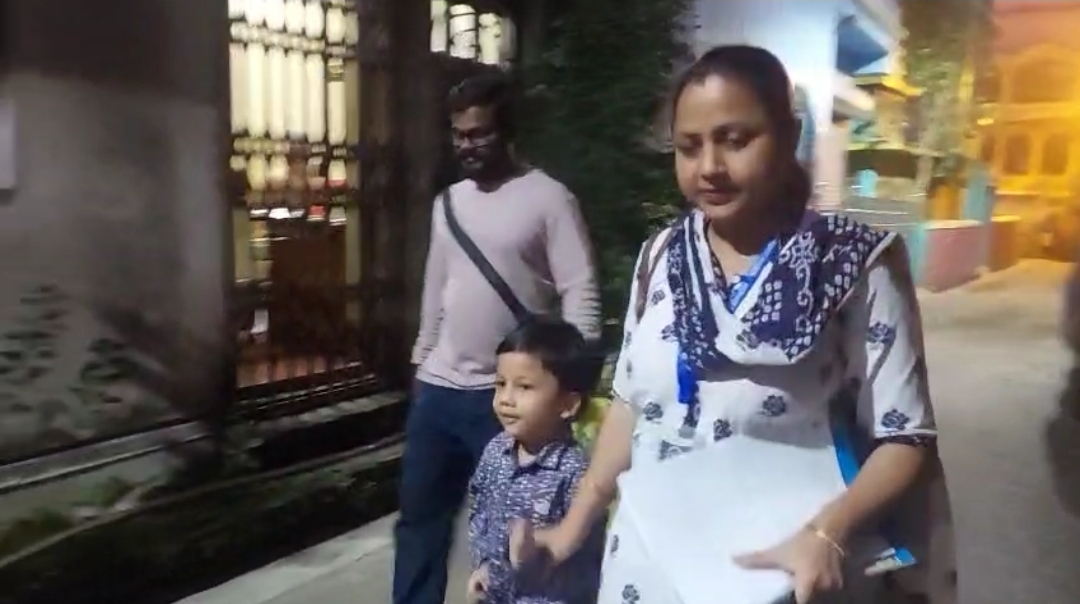 SHIBPUR BLO VISITS WITH SON