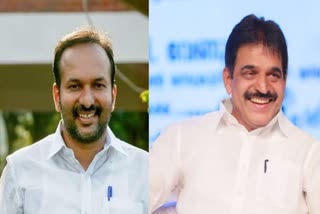 P C VISHNUNATH, K C VENUGOPAL, CONGRESS SECRETARIAT MARCH