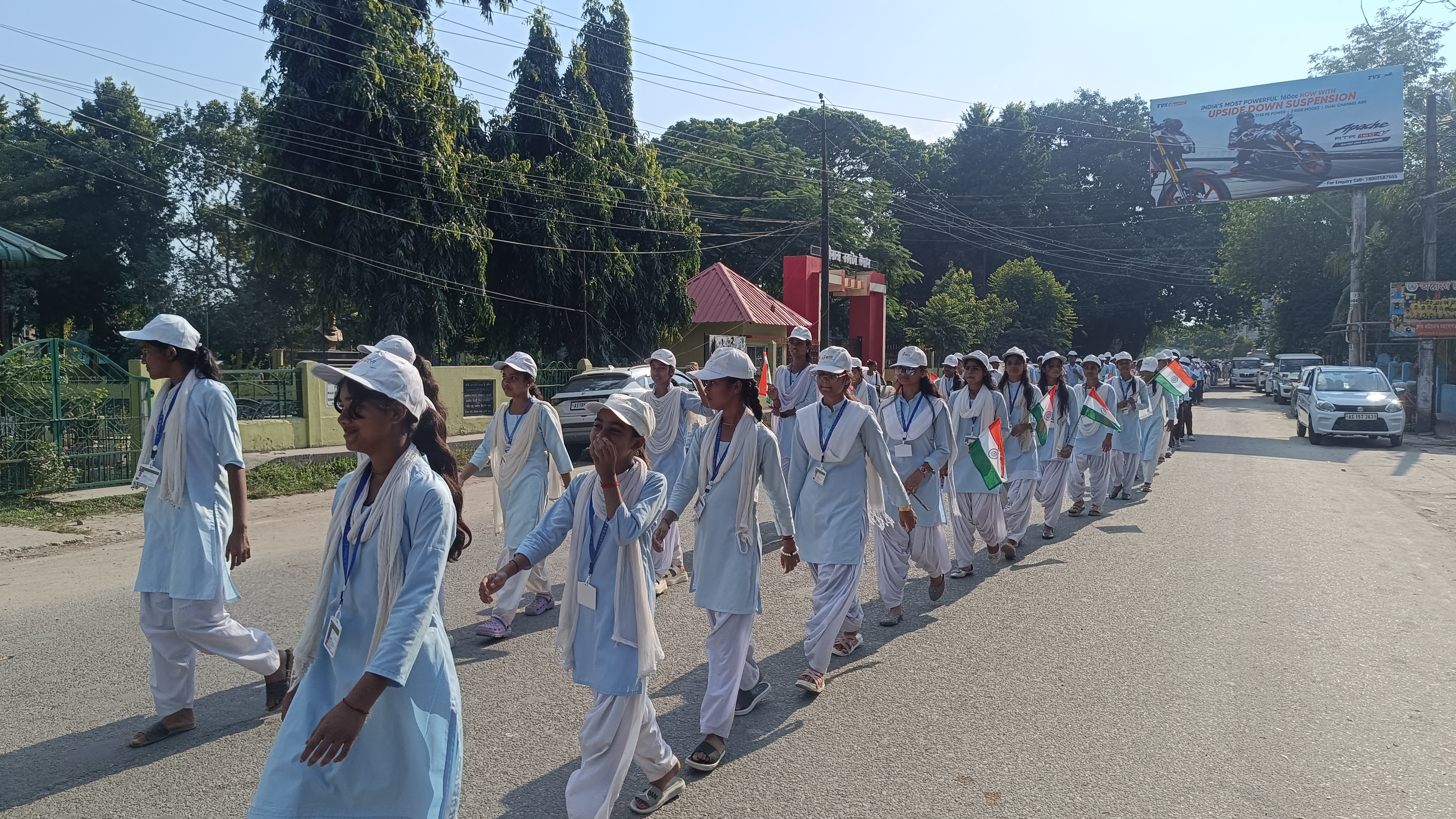 Unity march in Barpeta
