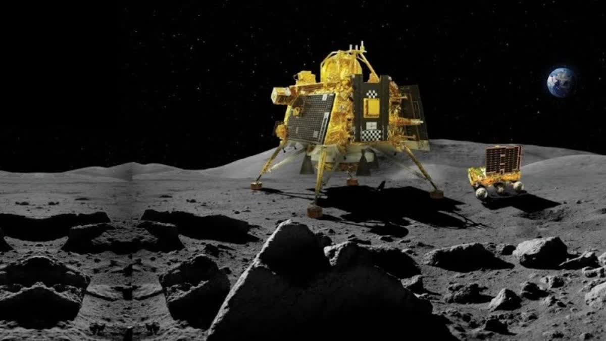 Chandrayaan-3 detects surprisingly active plasma over the Moon's south pole