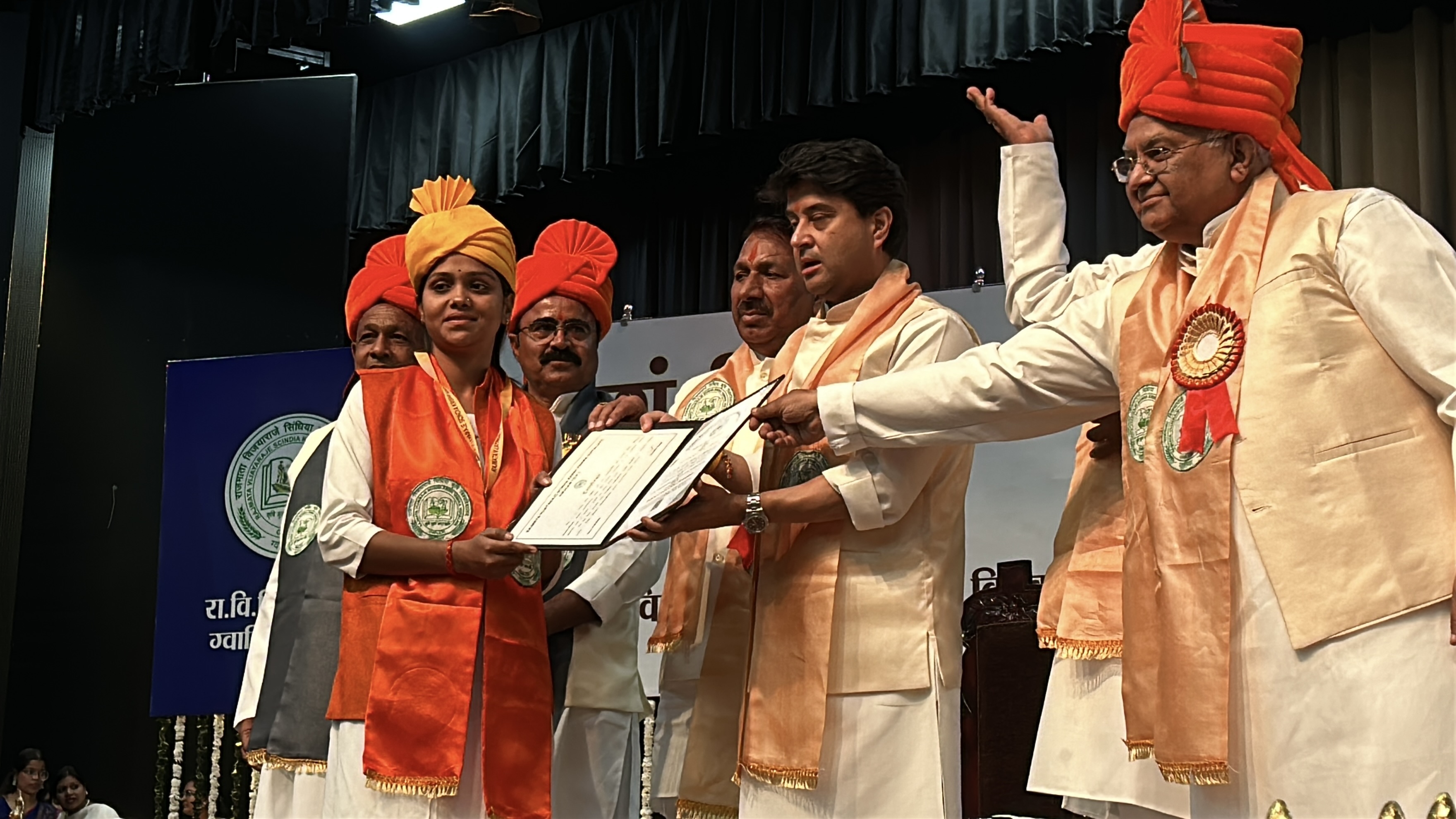 Jyotiraditya Scindia in CONVOCATION
