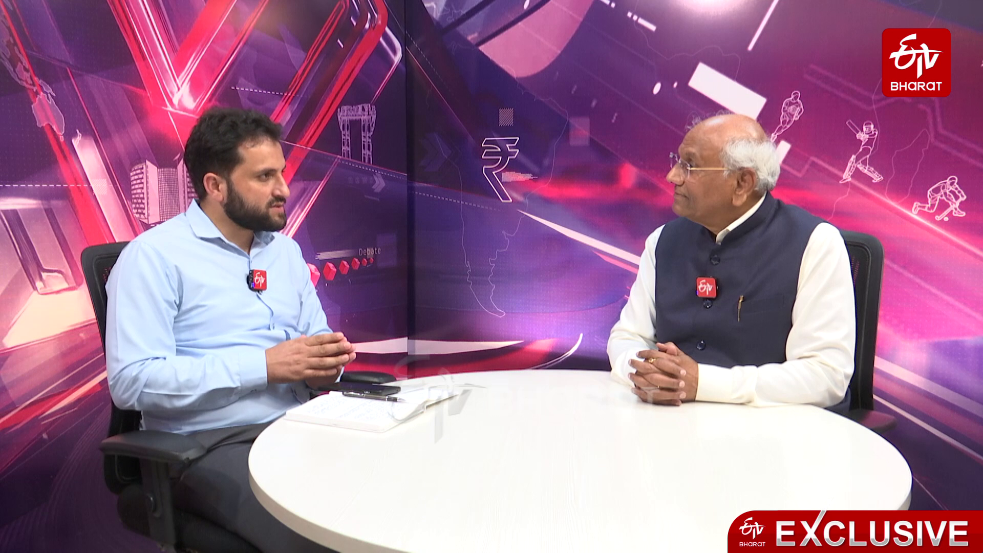 Subba Rao Pavuluri in conversation with ETV Bharat's Nisar Ahmad Dharma