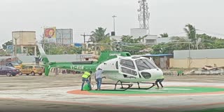 ஹெலிகாப்டர் சாகச பயணம் தொடக்கம்