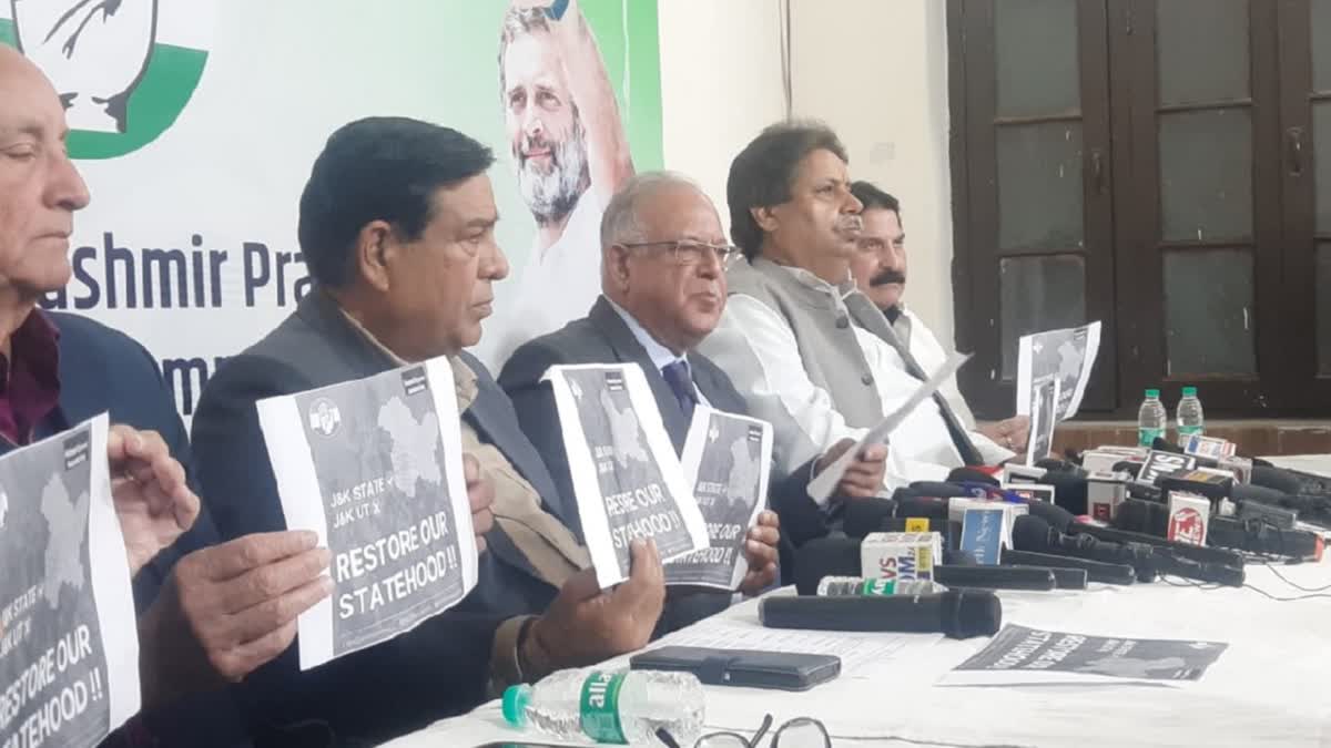 Congress High Command To Decide On Rejoining Of DPAP Leaders: Jammu ...