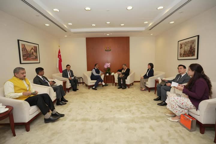 CM HIMANTA BISWA SINGAPORE TOUR