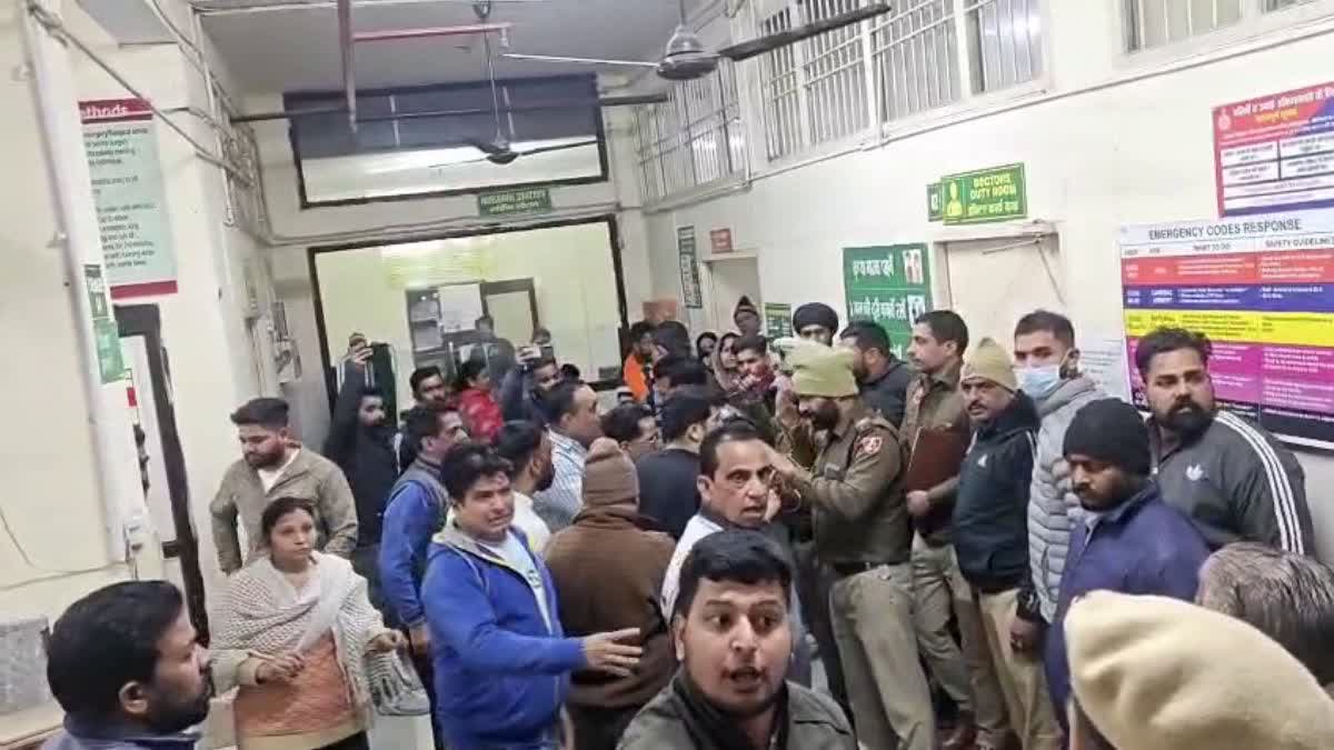 Ambala e rickshaw collision