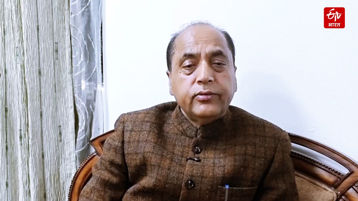 Jairam Thakur Slams on CM Sukhu Met P Chidambaram