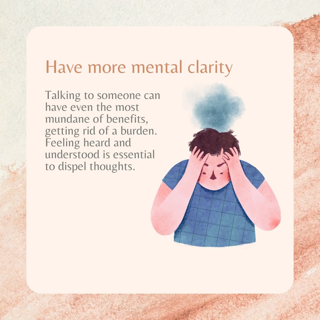Benefits of therapy