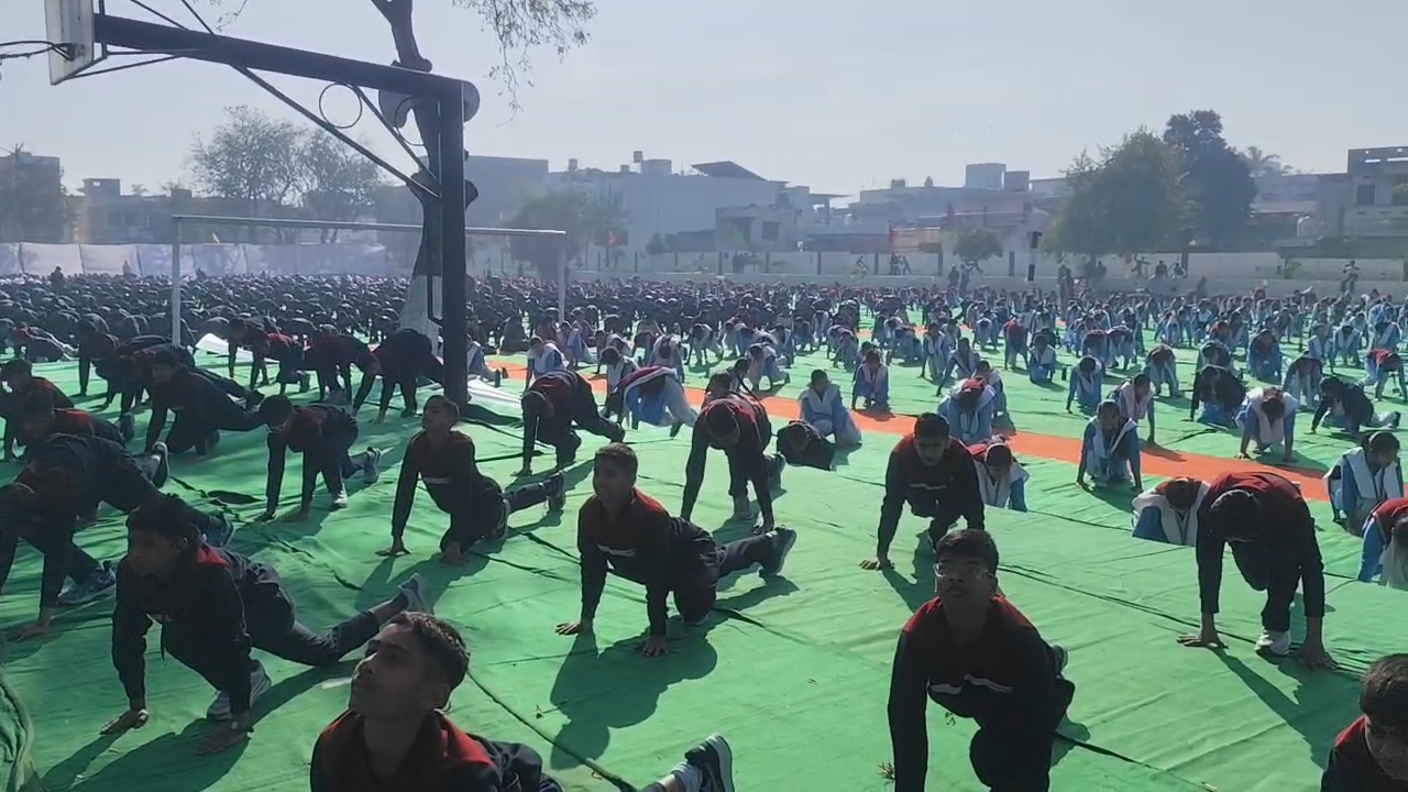 Grand Finale of Surya Namaskar Campaign in Kurukshetra