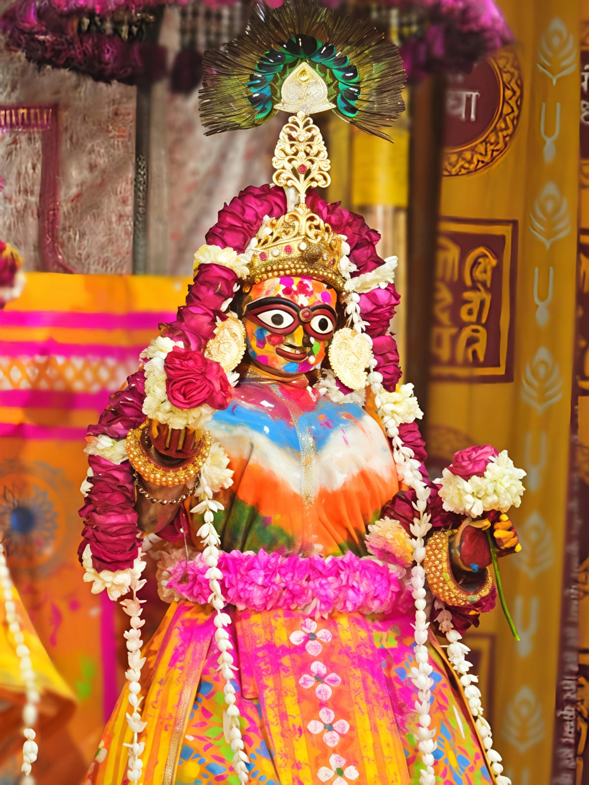 HOLI FESTIVAL IN GOVINDDEVJI TEMPLE,  GOVINDDEVJI TEMPLE IN JAIPUR
