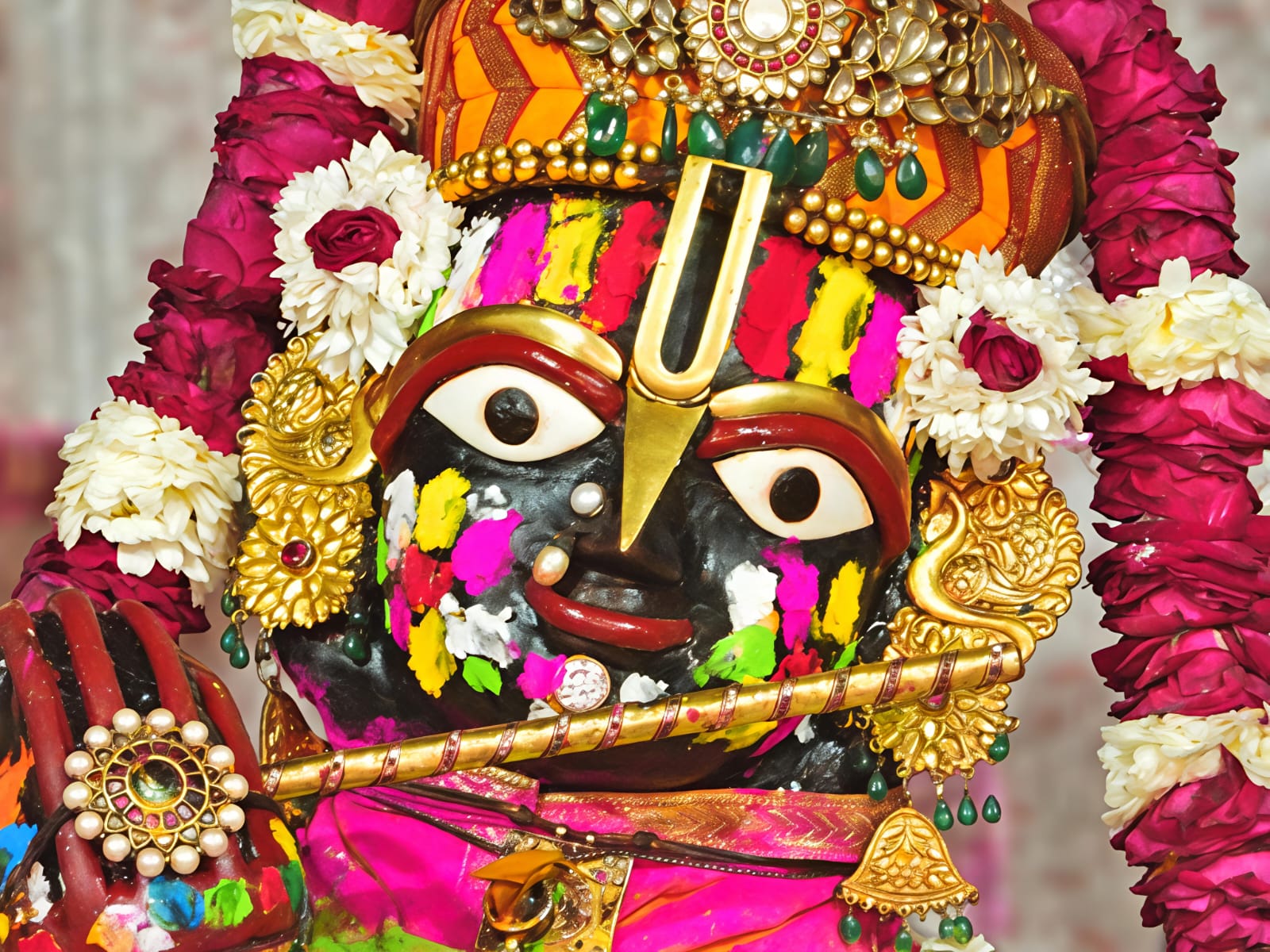 HOLI FESTIVAL IN GOVINDDEVJI TEMPLE,  GOVINDDEVJI TEMPLE IN JAIPUR