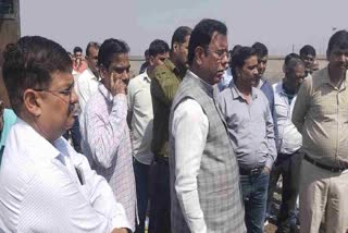 जहांगीरपुरी इलाके में नगर निगम के डीसी का औचक दौरा