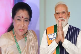 Asha Bhosle PM Narendra Modi