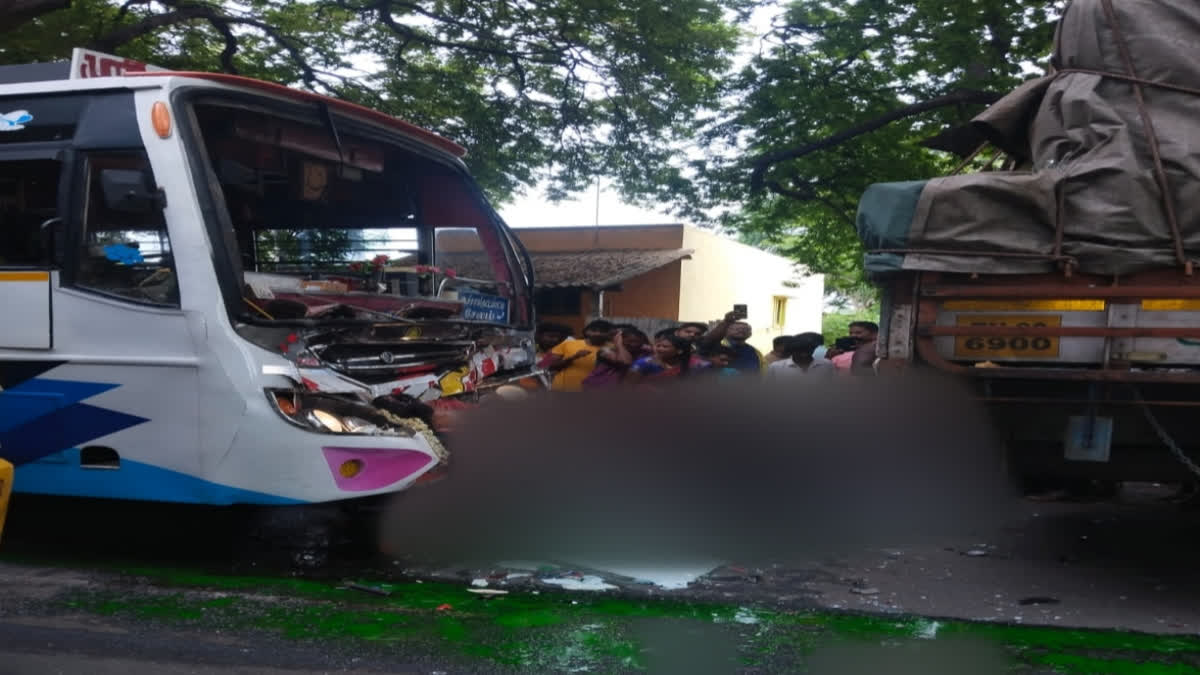 Five Including Infant Dead as Bike Collides with Pvt Bus in Tamil Nadu ...