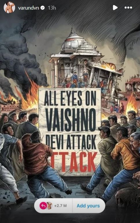 Bride-to-be Sonakshi Joins 'All Eyes on Vaishno Devi Attack' Trend, Kareena, Shilpa, Zoya Condemn Reasi Terror Attack
