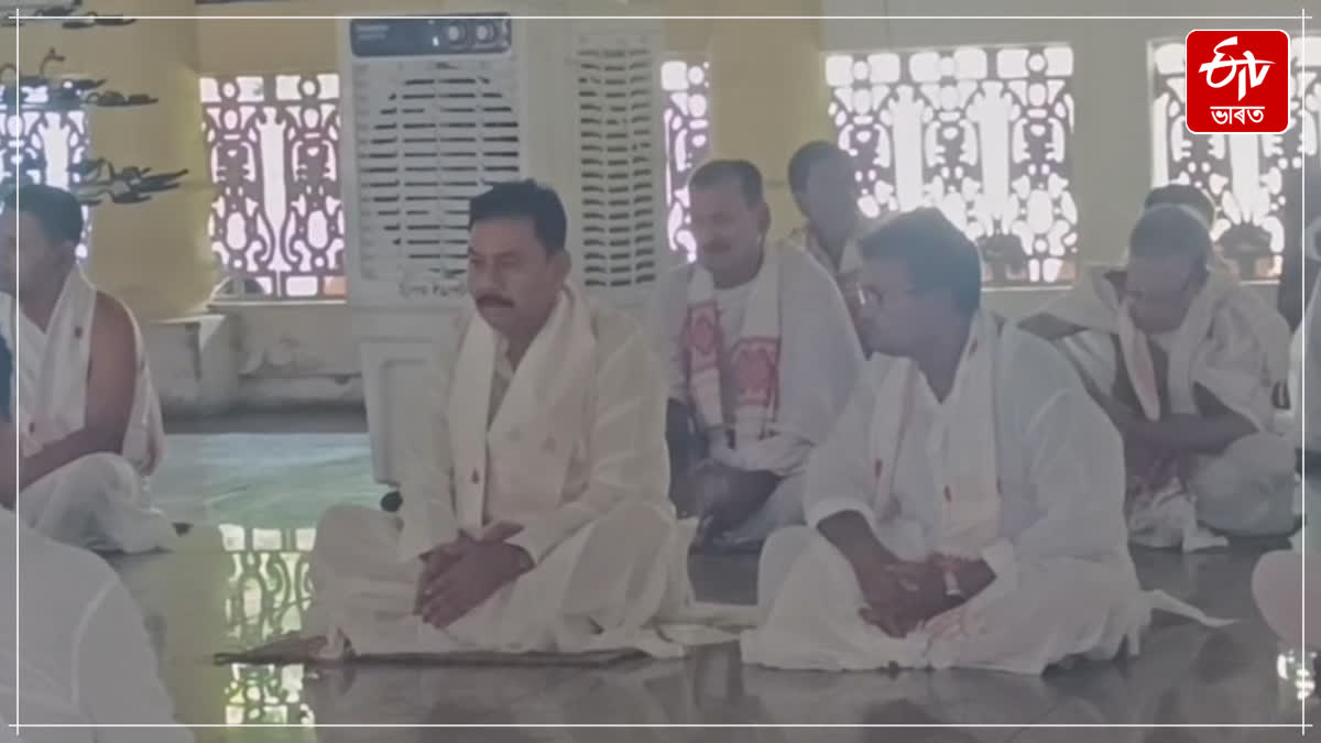 Ranjit Kumar Das called on CM to start the Madhavdev Circuit in Barpeta