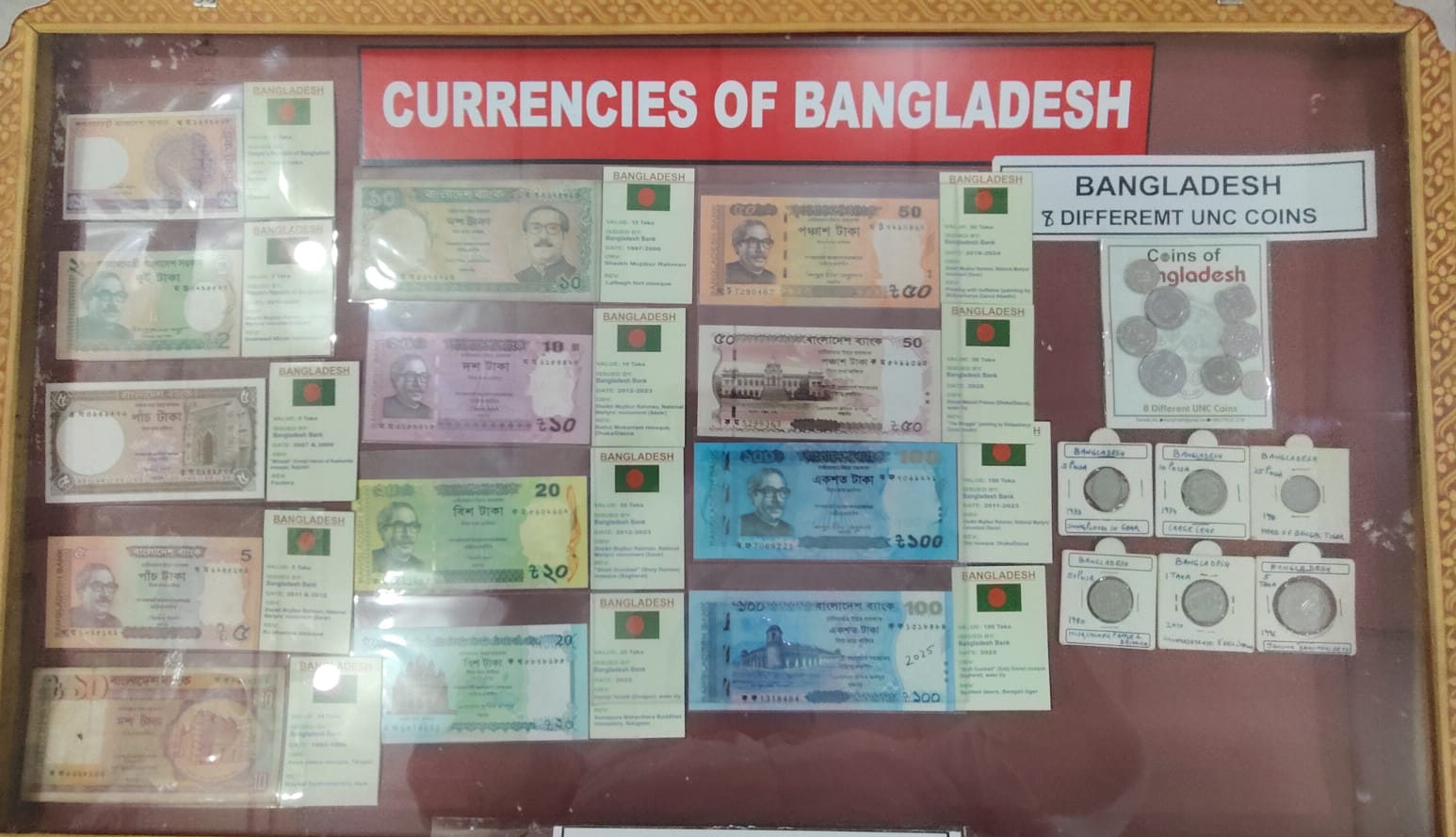 Unique museum of currency