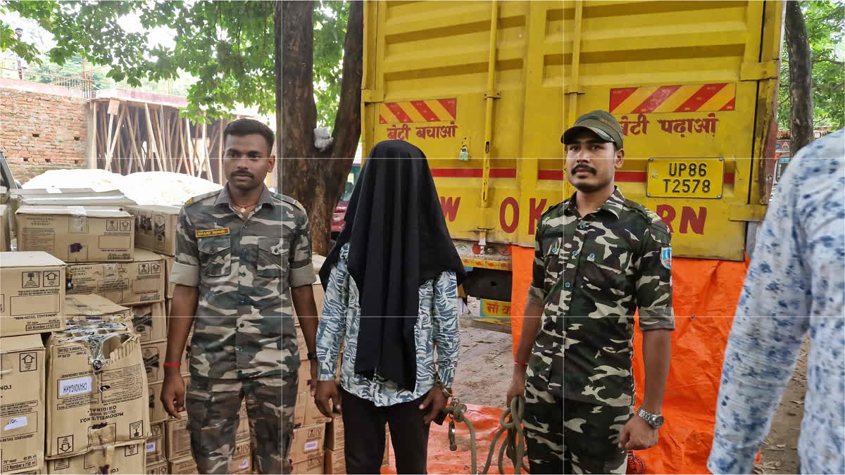 Excise department seized liquor worth 40 lakhs in Hazaribag