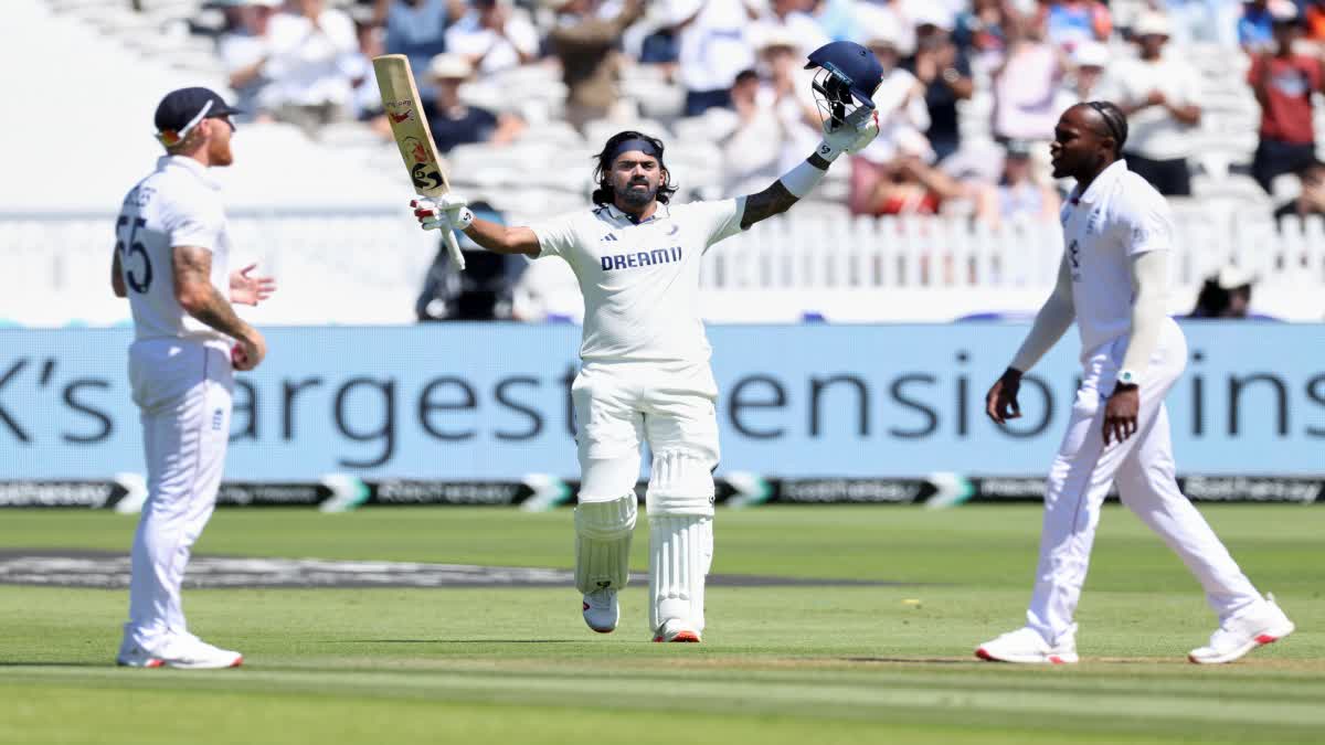 KL RAHUL HITS CENTURY AT LORDS