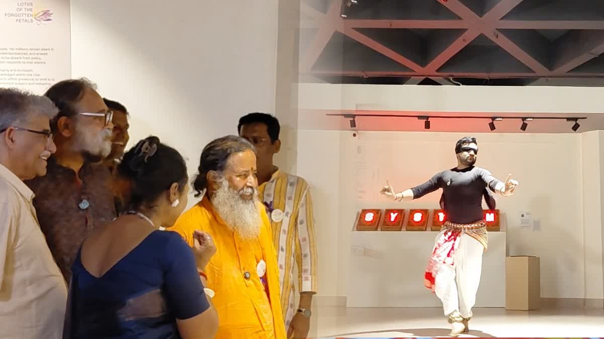 BHUBANESWAR SWABHIMAN NGO ART EXHIBITION LOTUS OF THE FORGOTTEN PETALS