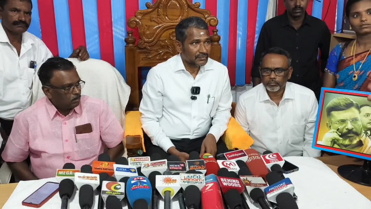 சமூக நீதித்துறை அமைச்சர் வன்னியரசு