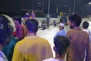 Scooty and Scorpio Accident
