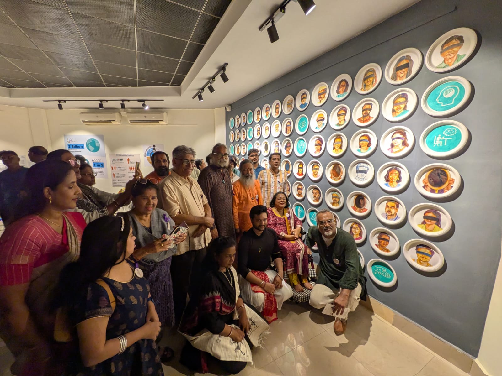 Bhubaneswar Swabhiman NGO art exhibition Lotus of the Forgotten Petals