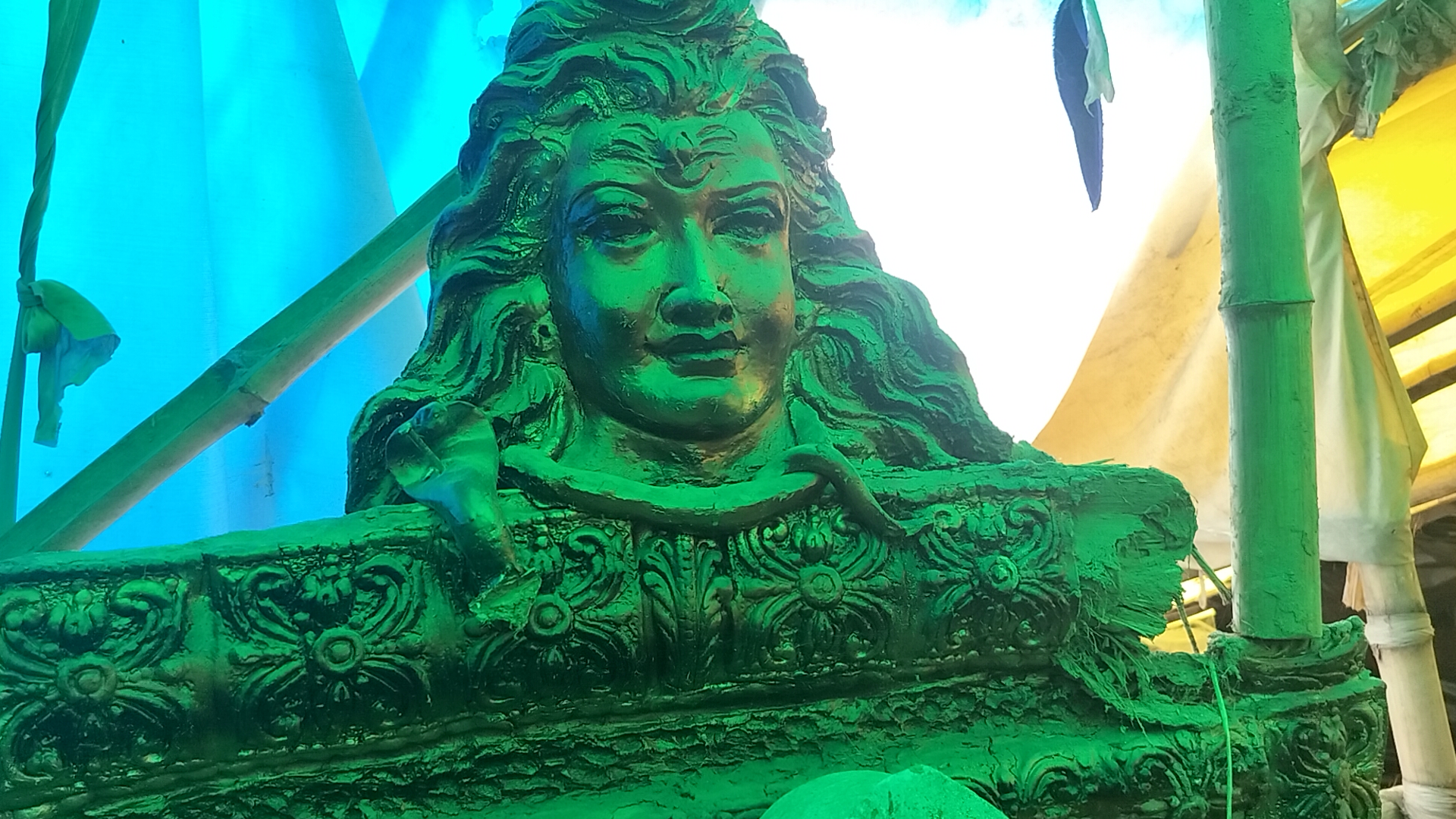 Gaya sculptor Vicky Bindu