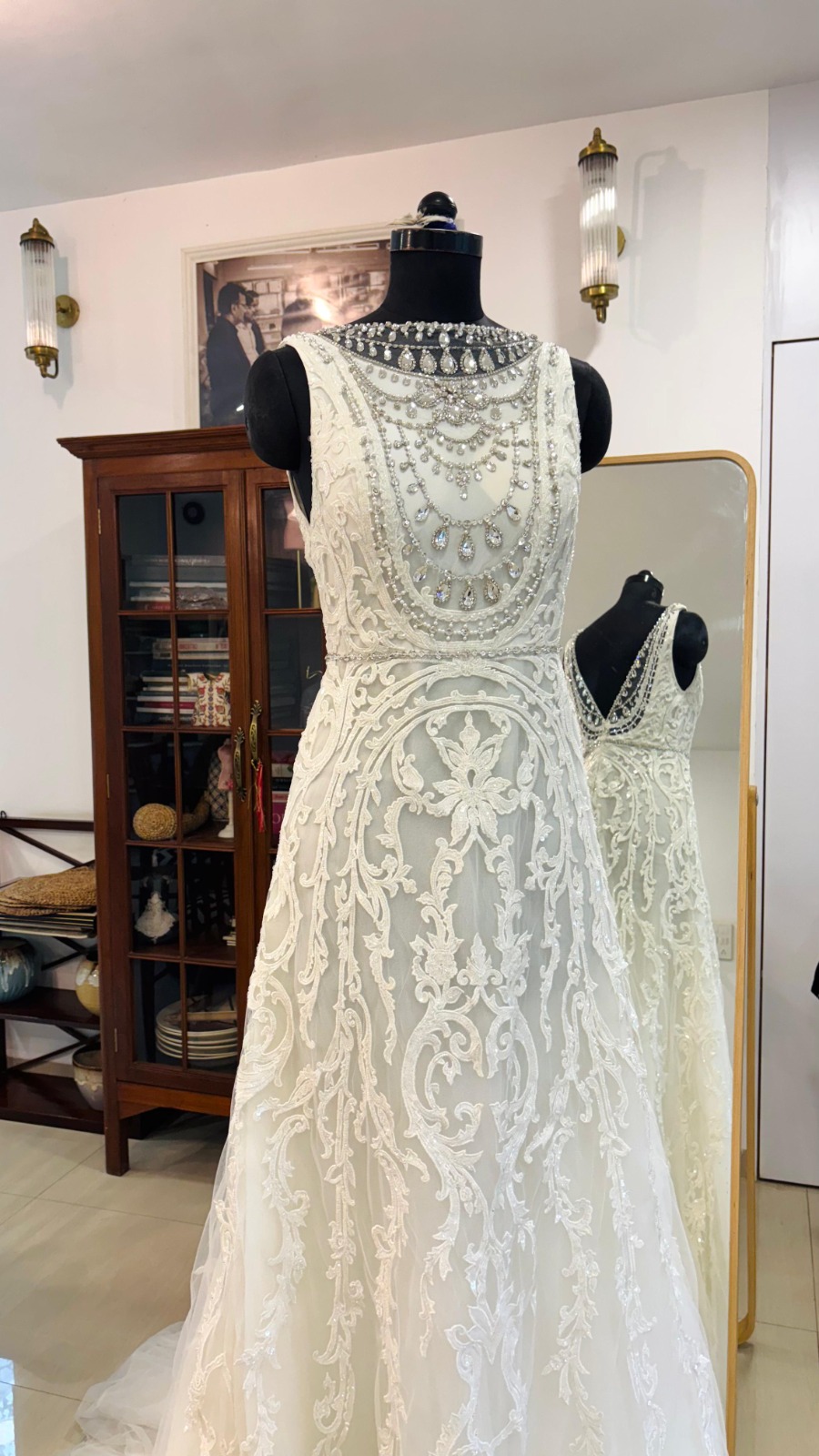 Jewellery-Inspired Bridal Gown
