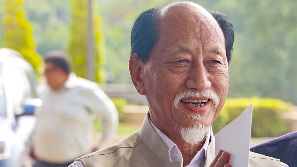 FILE- Nagaland Chief Minister Neiphiu Rio