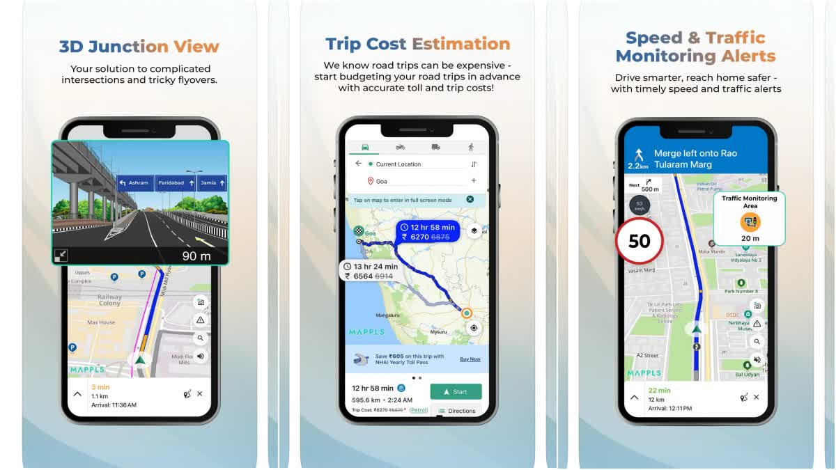 MapMyIndia's app Mappls