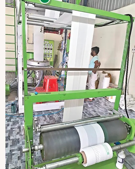 Young Entrepreneurs Making Corn Cobs Bags in AP