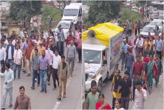 CHAMOLI VILLAGERS MARCH