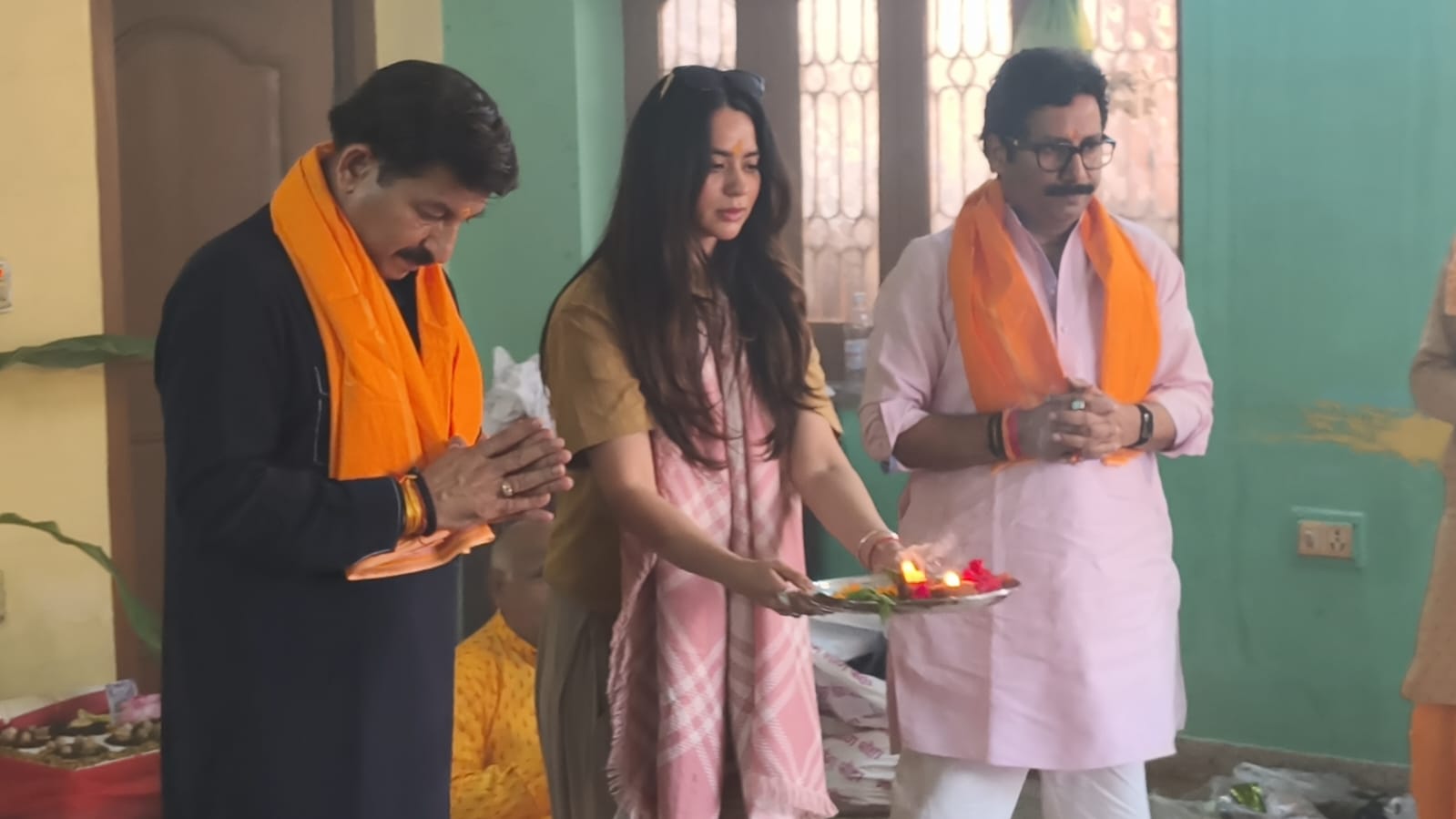 bjp mp manoj tiwari in giridih