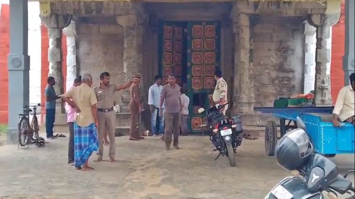 ராஜபாளையம் கோயில் காவலாளிகள் படுகொலை வழக்கு: ஒருவரை சுட்டுப்பிடித்த போலீசார்